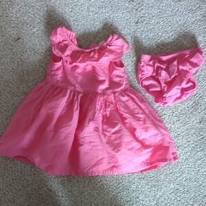 Carter's Pink Poofy Dress